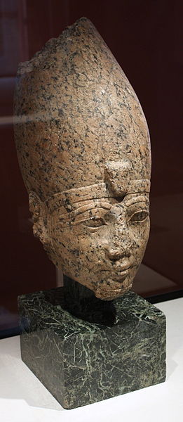 Tête d'Hatchepsout, dit aussi Thoutmosis III - Louvre (2021)