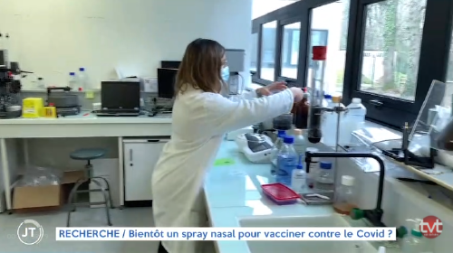 Extrait du reportage de TVT Val de Loire sur le laboratoire BioMap de l'Université de Tours