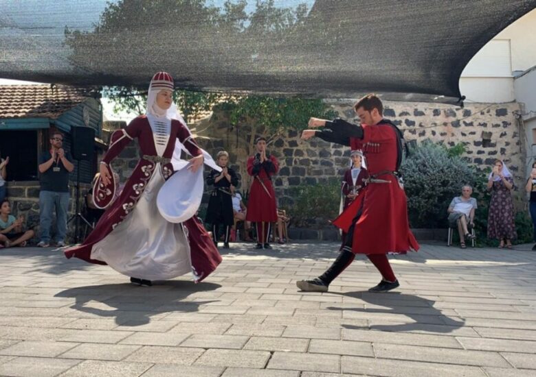 Danse folklorique circassienne en Israël