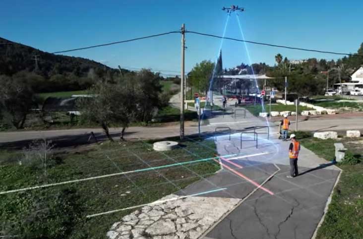 Exodigo, technique de cartographie non intrusive des sols avec drones et capteurs