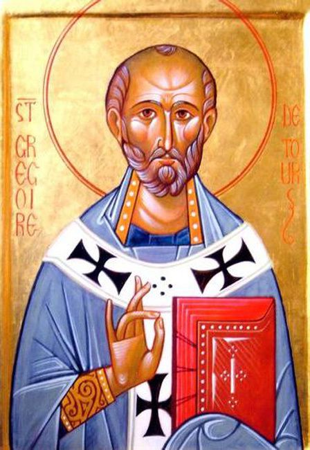 Grégoire de Tours, évêque et historien du VIe siècle