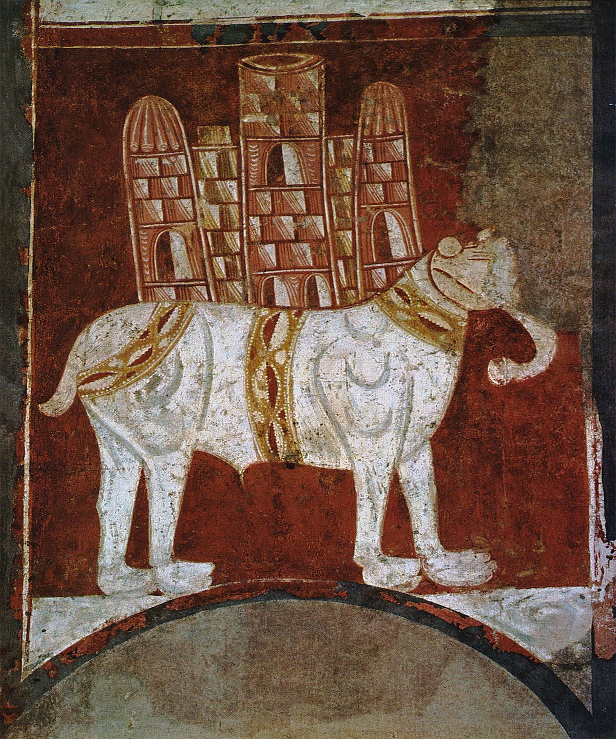 L'éléphant blanc offert par Haroun al-RAshid à Charlemagne par l'entremise du juif Isaac