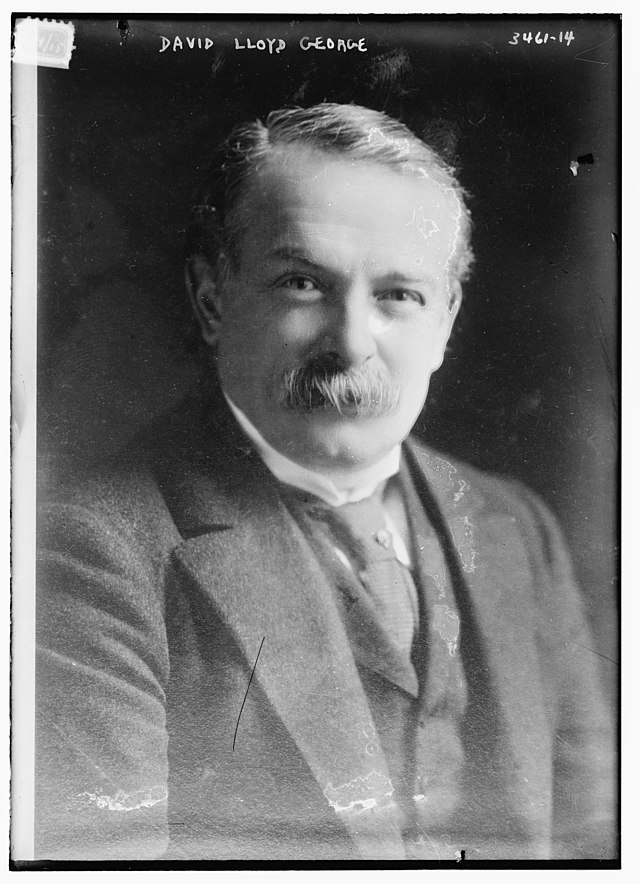 Le Premier ministre britannique David Llyod George (entre 1910 et 1915)