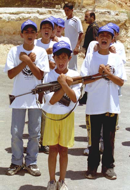 Camp d'été pour enfants palestiniens, 2002