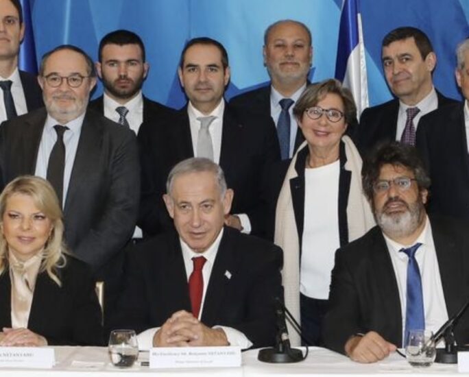 Rencontre de France-Israël Général Koenig, avec le Premier ministre d’Israël